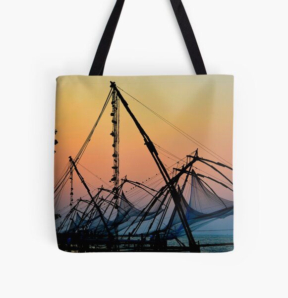 Chinese Carrelet, India Tote Bag by franck380