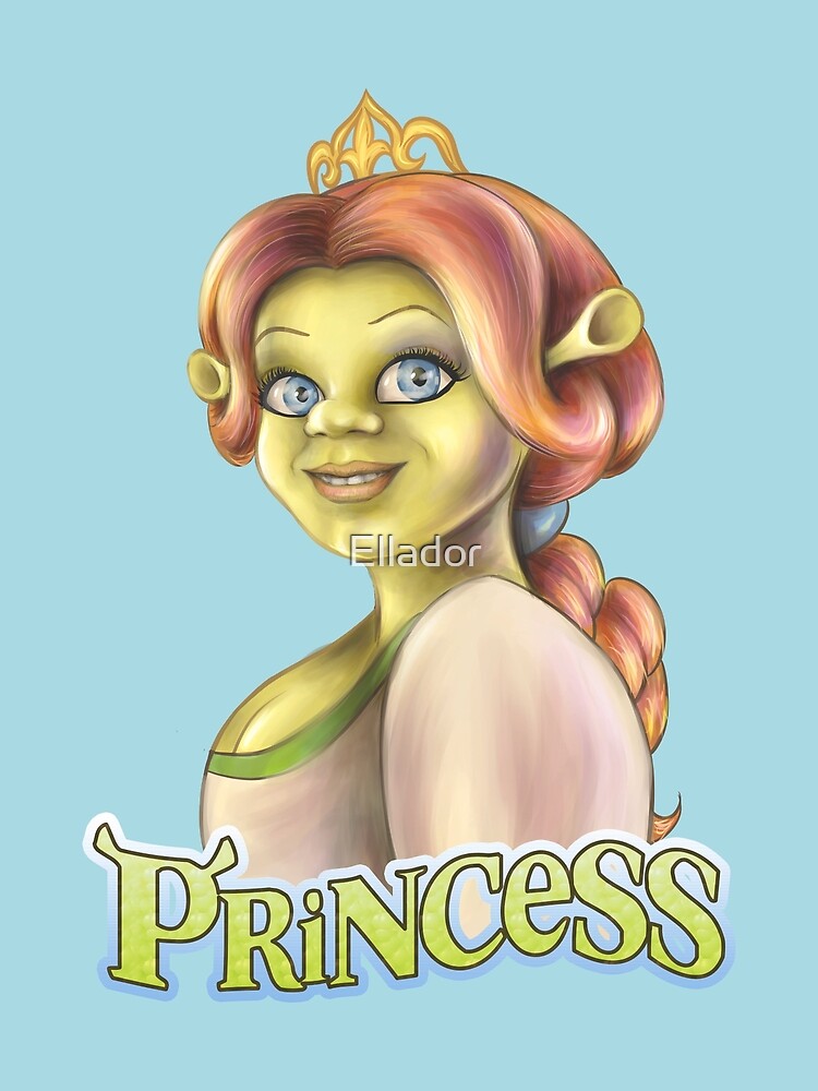 Póster for Sale con la obra «Princesa fiona» de Ellador Redbubble - Main Image