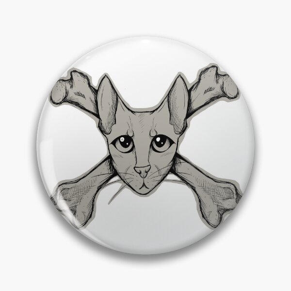 Item preview, Cat & Crossbones designed and sold by Killian Odom.