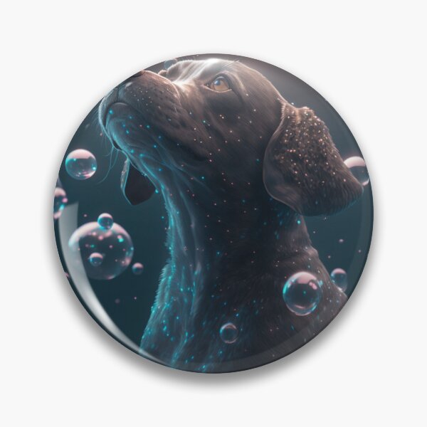 Item preview, a_dog_under_a_shower_of_bubbles #1 designed and sold by Kirollos9.