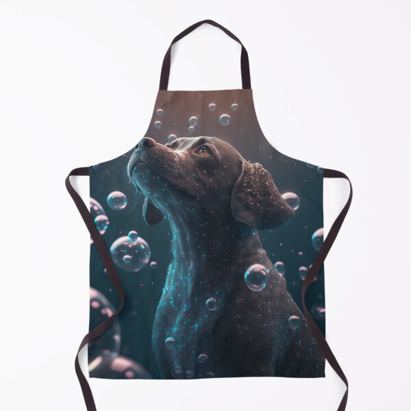 Item preview, a_dog_under_a_shower_of_bubbles #1 designed and sold by Kirollos9.