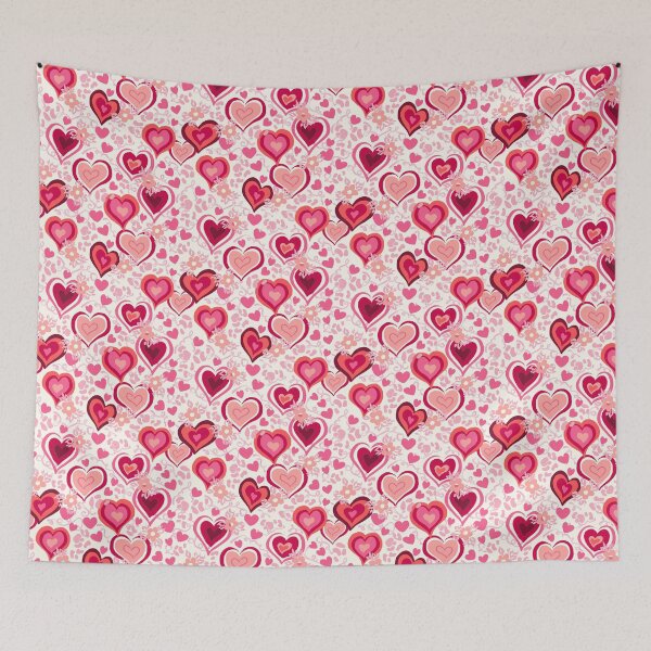 Item preview, Hearts with Florals  designed and sold by ElaMilkoDESIGN.