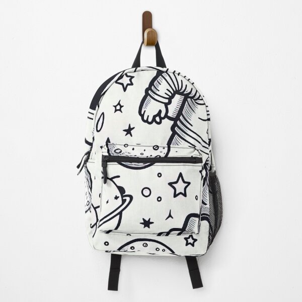 Item preview, astronaut line art pattern designed and sold by AeonGraphic.