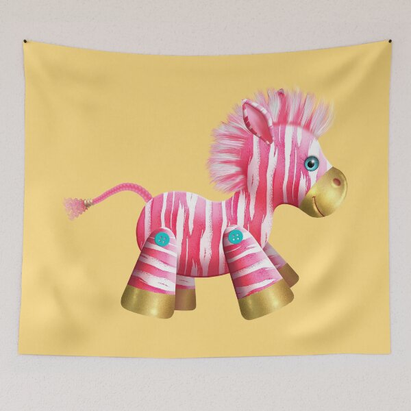Item preview, Pink zebra by Maxine Gadd  designed and sold by Maxine Gadd.