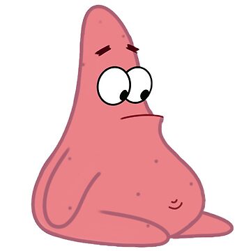 "Naked Patrick MEME" Sticker for Sale by fornicating666 | Redbubble