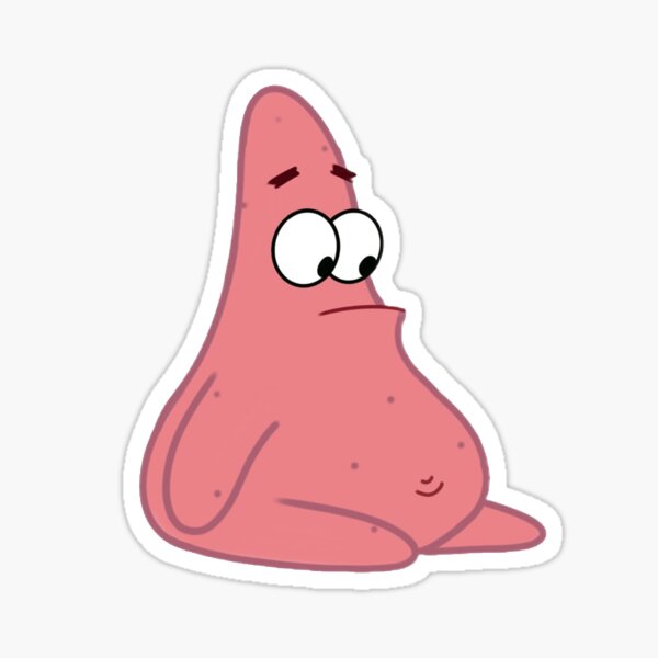 Sassy Patrick Sticker for Sale by Tsunami-Sticker