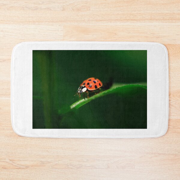 Item preview, Red ladybug sitting on grass designed and sold by olena2552.