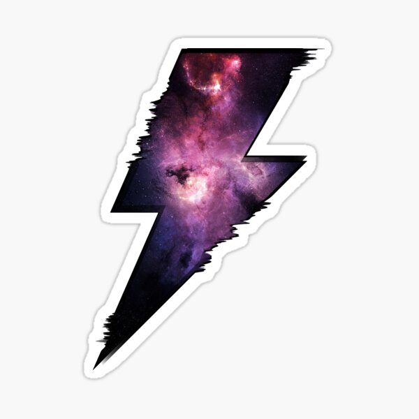 Space Thunder Sticker