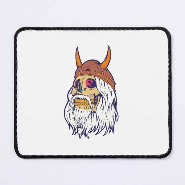 Item preview, Scary viking skull horned designed and sold by addthana.