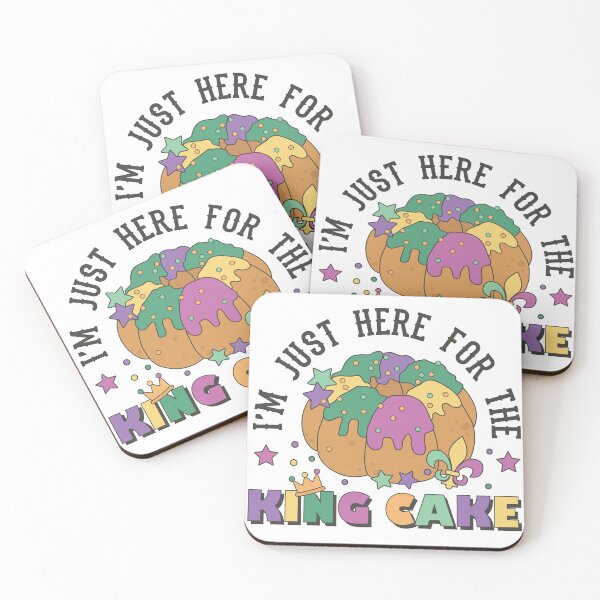 Item preview, I'm Just Here for the King Cake designed and sold by 042design.