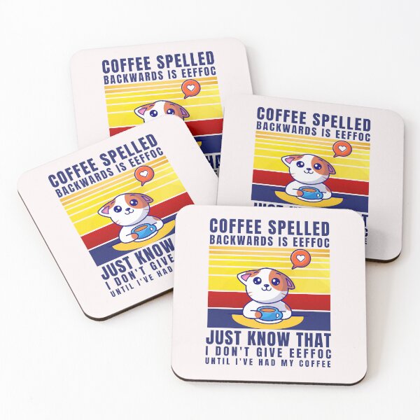 Item preview, Coffee spelled backwards designed and sold by Shoptharinz.
