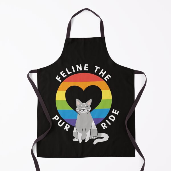 Item preview, Feline The Purride Lgbt Gay Pride Cat designed and sold by leshewle.