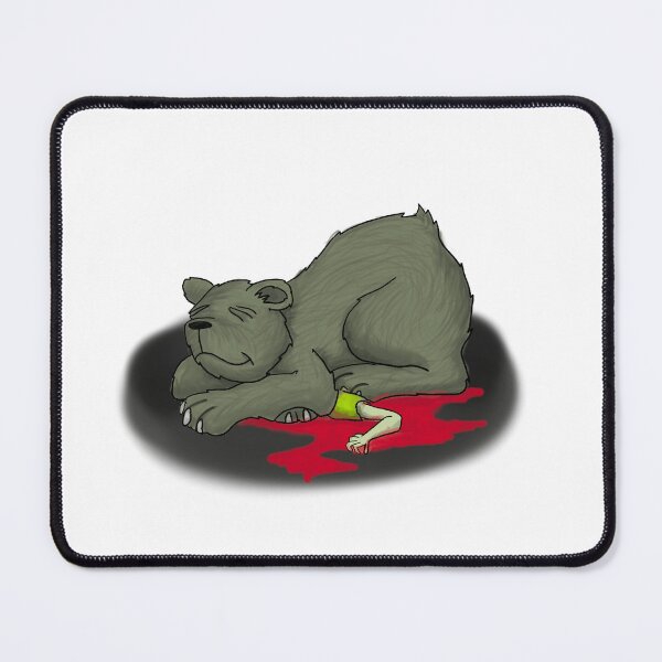 Item preview, Bear sleeping on person designed and sold by Nedsworth.