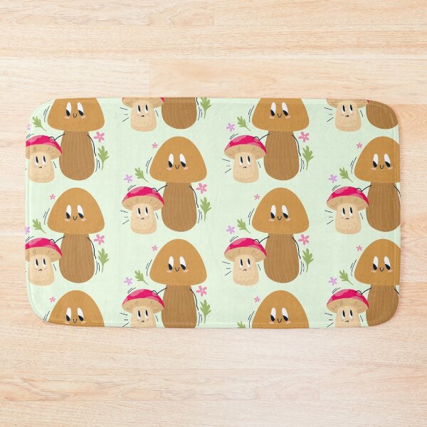 Item preview, Cute Kawaii Mushroom Design designed and sold by BrightLightArts.