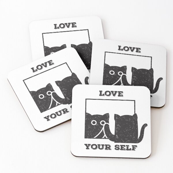 Item preview, Love your self cat designed and sold by yhuefpe.