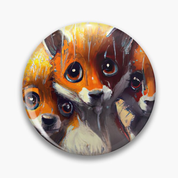 Item preview, Cute Fox Cub And A Sunset designed and sold by phillipbooth.