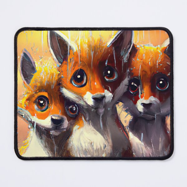 Item preview, Cute Fox Cub And A Sunset designed and sold by phillipbooth.