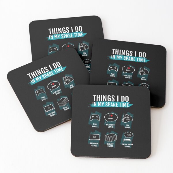 Item preview, Things I do in my spare time: gamer designed and sold by Between Clouds.