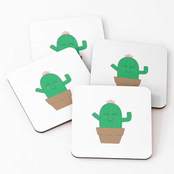 Item preview, Happy Little Cactus designed and sold by HeliumIon10.