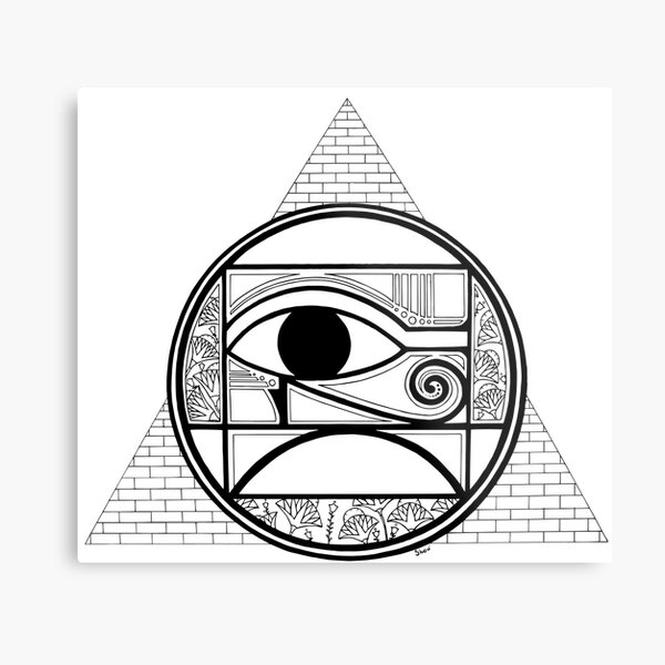 Symbol of Egypt Metal Print