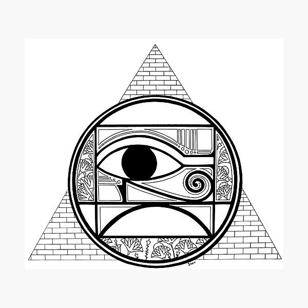 Symbol of Egypt Photographic Print