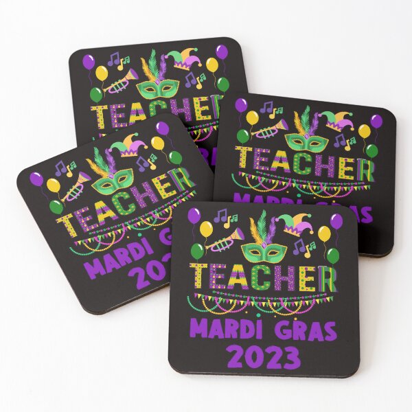 Artikelvorschau, Mardi Gras-Lehrer, Mardi Gras 2023, Mardi Gras ihr alle entworfen und verkauft von desireedickens.