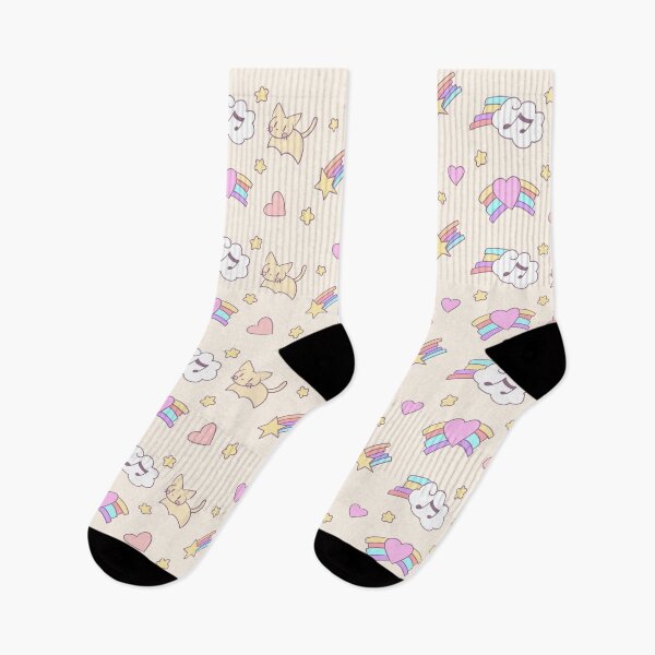 Artikelvorschau, Kawaii Katze Pastellmuster entworfen und verkauft von KittyClick.