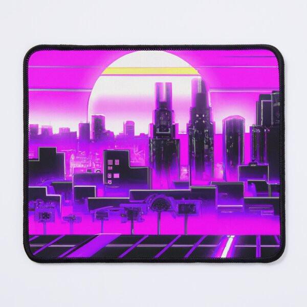 Item preview, Synthwave City Skyline designed and sold by novius.