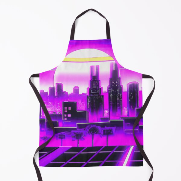 Item preview, Synthwave City Skyline designed and sold by novius.