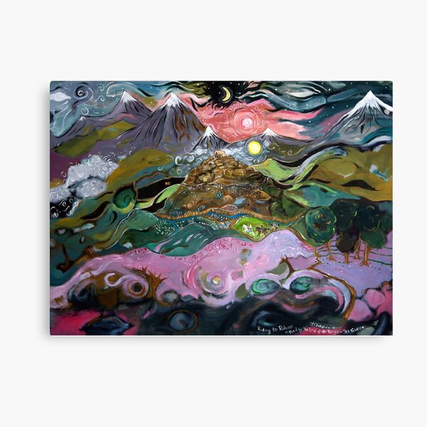 Riding to Rohan Canvas Print