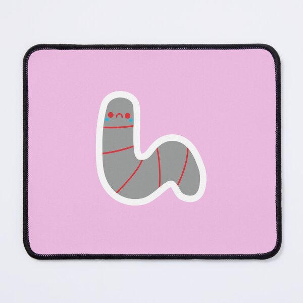 Item preview, Squirmy and Adorable: Cute Worm Sticker Design designed and sold by majnate.