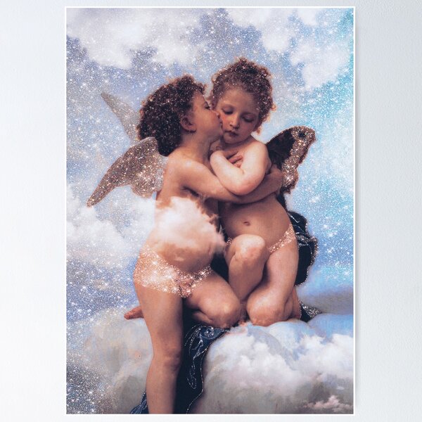 Item preview, Glitter Angel Greek Mythology Galaxy designed and sold by Dani Moffet.