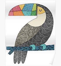 Tucan chilling Poster