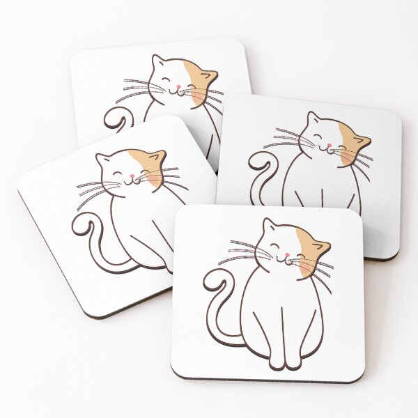 Item preview, Feline Silhouette - Cat Outline Sketch  designed and sold by simpleones.