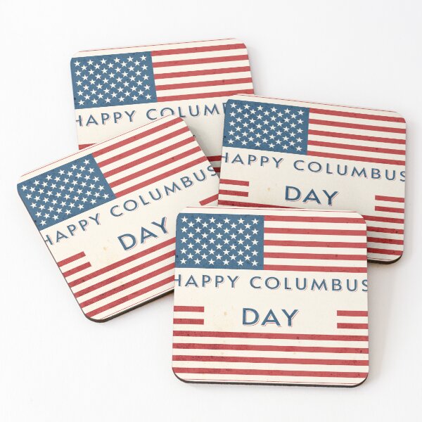 Item preview, Happy Columbus Day designed and sold by samwash.