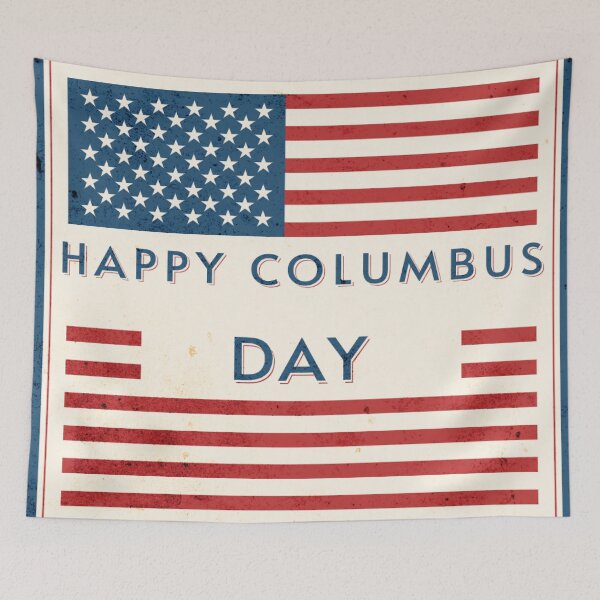 Item preview, Happy Columbus Day designed and sold by samwash.