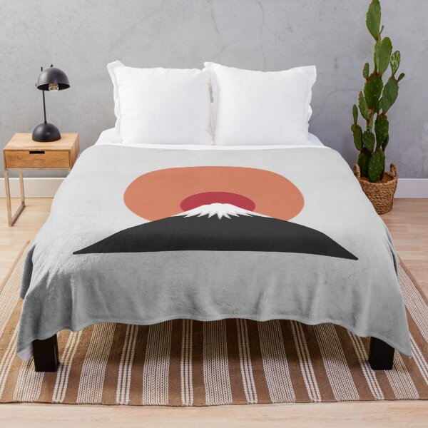 Item preview, "Majestic Lava Mountain with a Radiant Sun - A Dramatic and Inspiring Landscape designed and sold by majnate.