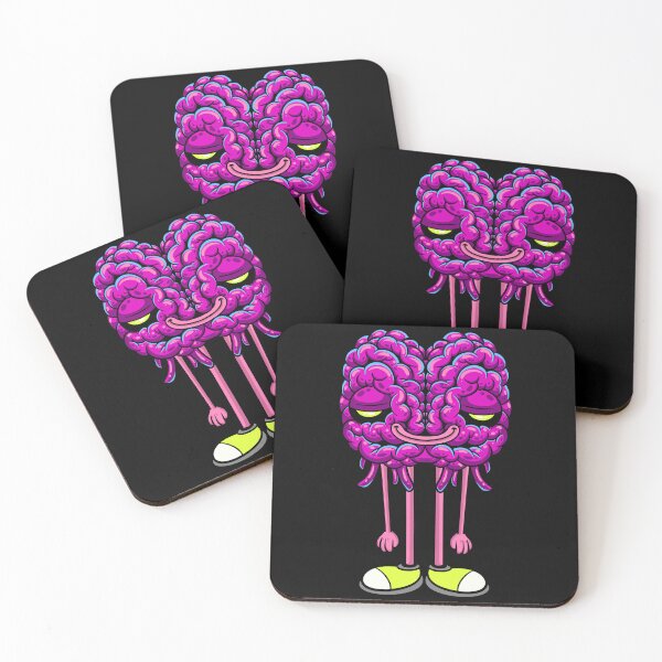 Item preview, brain monster cartoon designed and sold by behold27.