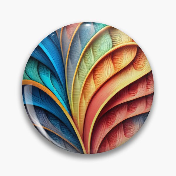 Artikelvorschau, Clay Rainbow Delicate Transitional Pattern Digital Painting entworfen und verkauft von CodeAndColors.