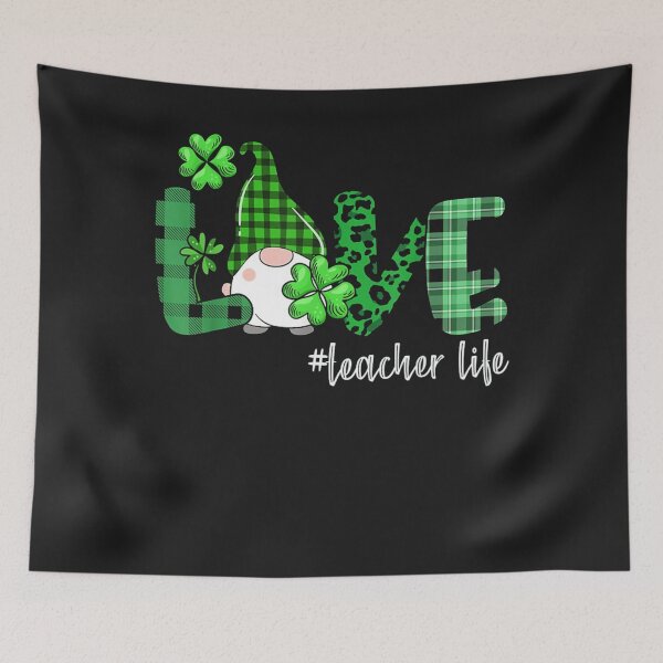 Item preview, Gnome Teacher St Patricks day Love designed and sold by trucnhieuchan.
