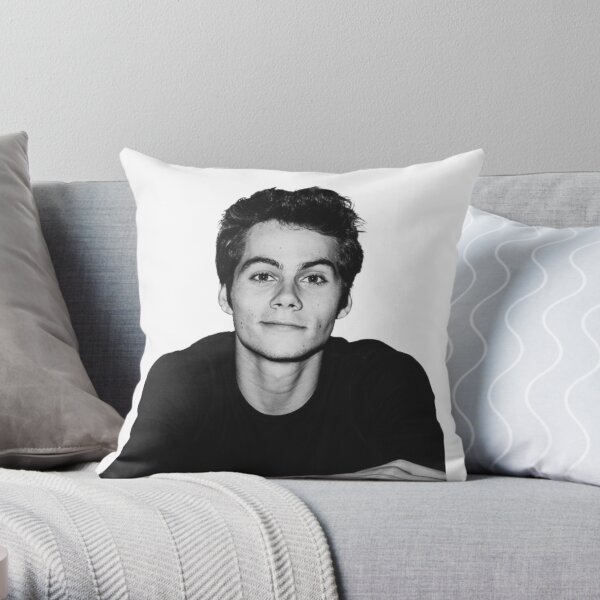 Heart Eye Emoji Throw Pillow