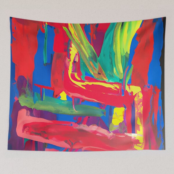 Item preview, Colorful abstract design designed and sold by REALDesign-Shop.