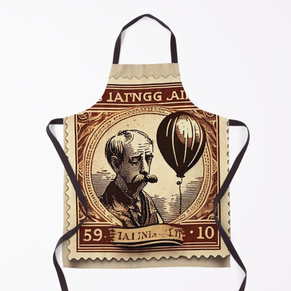 Item preview, The Jangling Stamp and Balloon Digital Painting designed and sold by CodeAndColors.