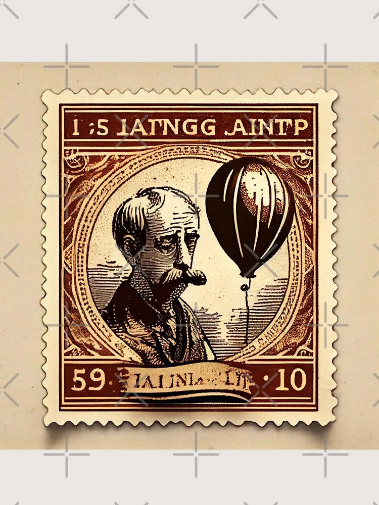 Thumbnail 6 von 6, Premium Oversized Pullover, The Jangling Stamp and Balloon Digital Painting designt und verkauft von CodeAndColors.