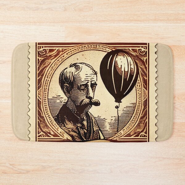 Item preview, The Jangling Stamp and Balloon Digital Painting designed and sold by CodeAndColors.