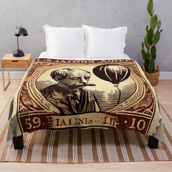 Item preview, The Jangling Stamp and Balloon Digital Painting designed and sold by CodeAndColors.