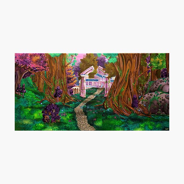 Welcome in Darnassus Photographic Print