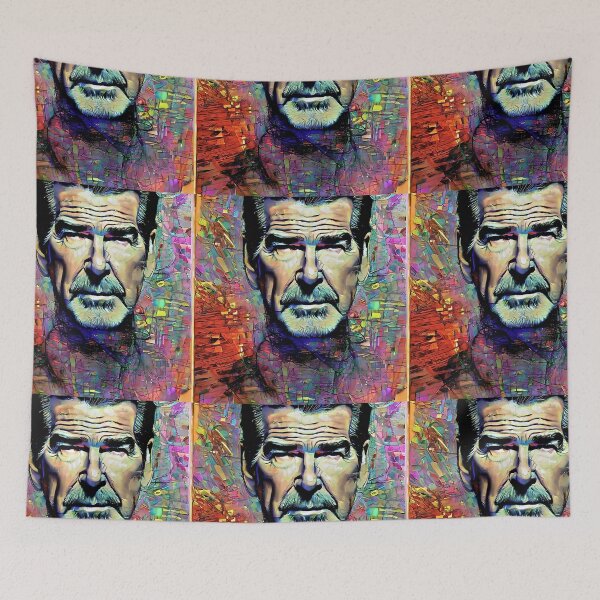 Item preview, Sketch  of Pierce Brosnan designed and sold by bogfl.