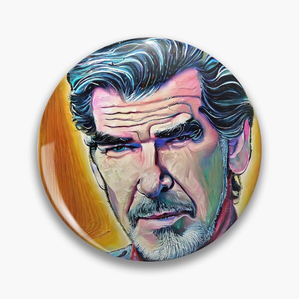 Item preview, portrait  of Pierce Brosnan designed and sold by bogfl.