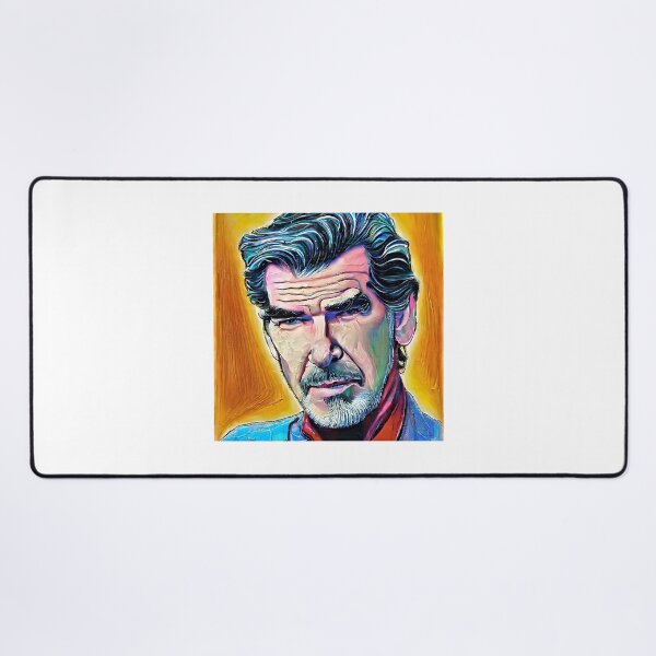 Item preview, portrait of Pierce Brosnan designed and sold by bogfl.